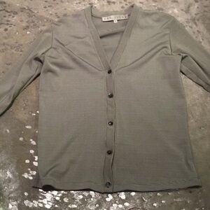 Van Tisse Striped Cardigan